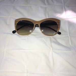 light brown sunnies from Anthropologie.
